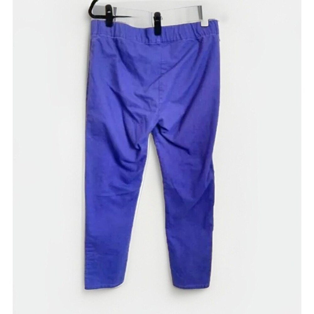 Soft Surroundings Ultimate Snap Up Legging Pull On Elastic High Waist Purple - Picture 9 of 9